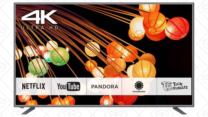 65" Panasonic 4K TV, $999